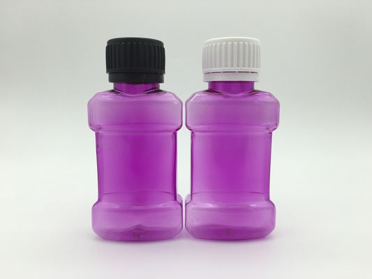 150ml 250ml Mor Sıkma Gargara Şişesi Serigrafi