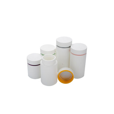 Serigrafi 150ml Plastik İlaç Hap Şişeleri Beyaz PET